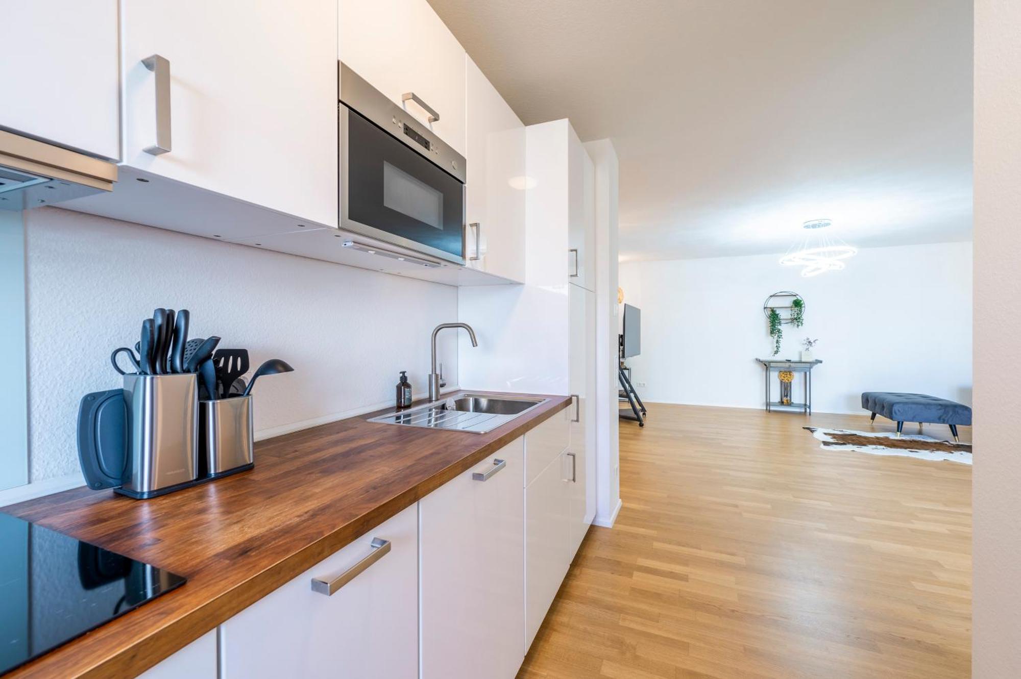 Exquis 2Br Luxus Apartment Tao I Parken I Netflix I Garten I Familienfreundlich I Holzgerlingen Buitenkant foto